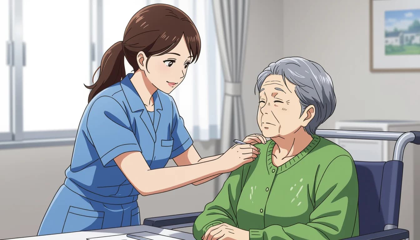 40代未経験から介護職に転職する方法：ステップ別解説 - illustration for 40代未経験から介護職への転職は可能？成功のコツ