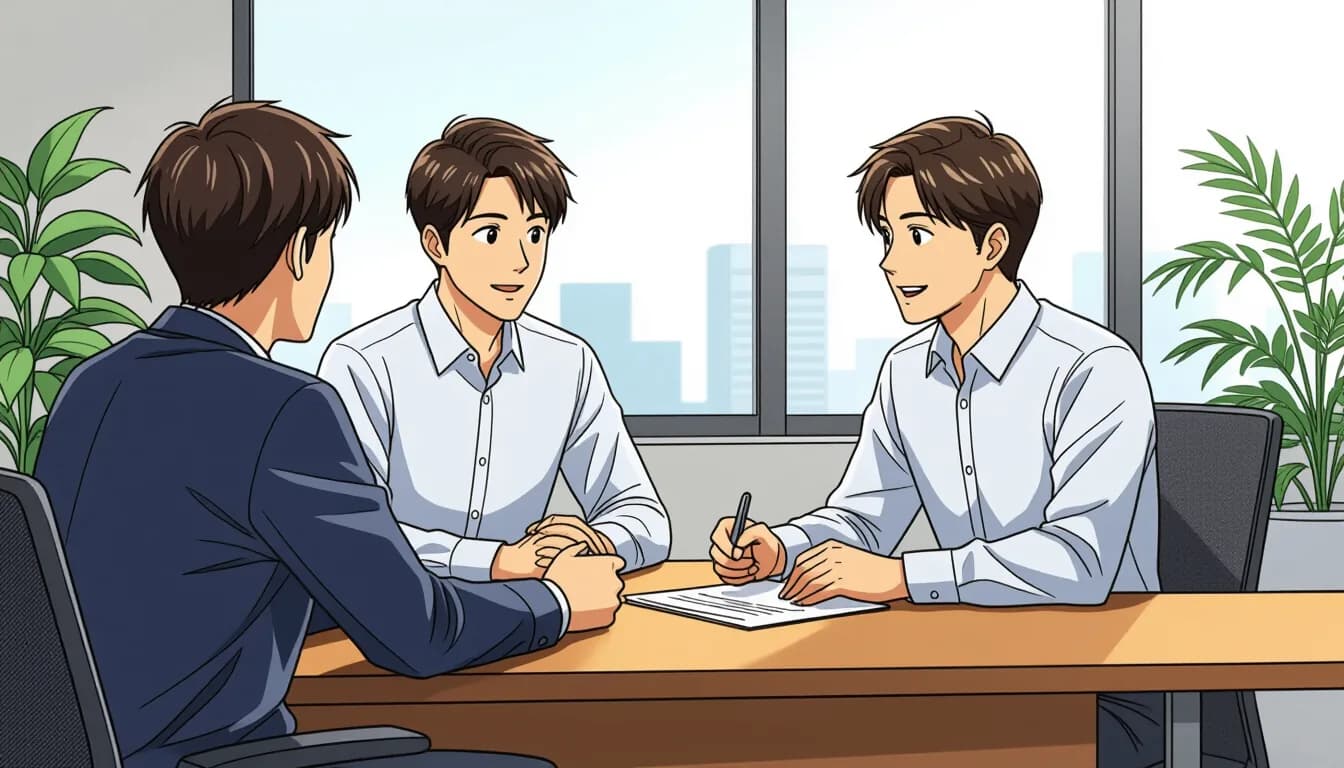 転職エージェントの面談とは？なぜ好印象が重要なのか - illustration for 転職エージェントとの面談で好印象を与えるコツ