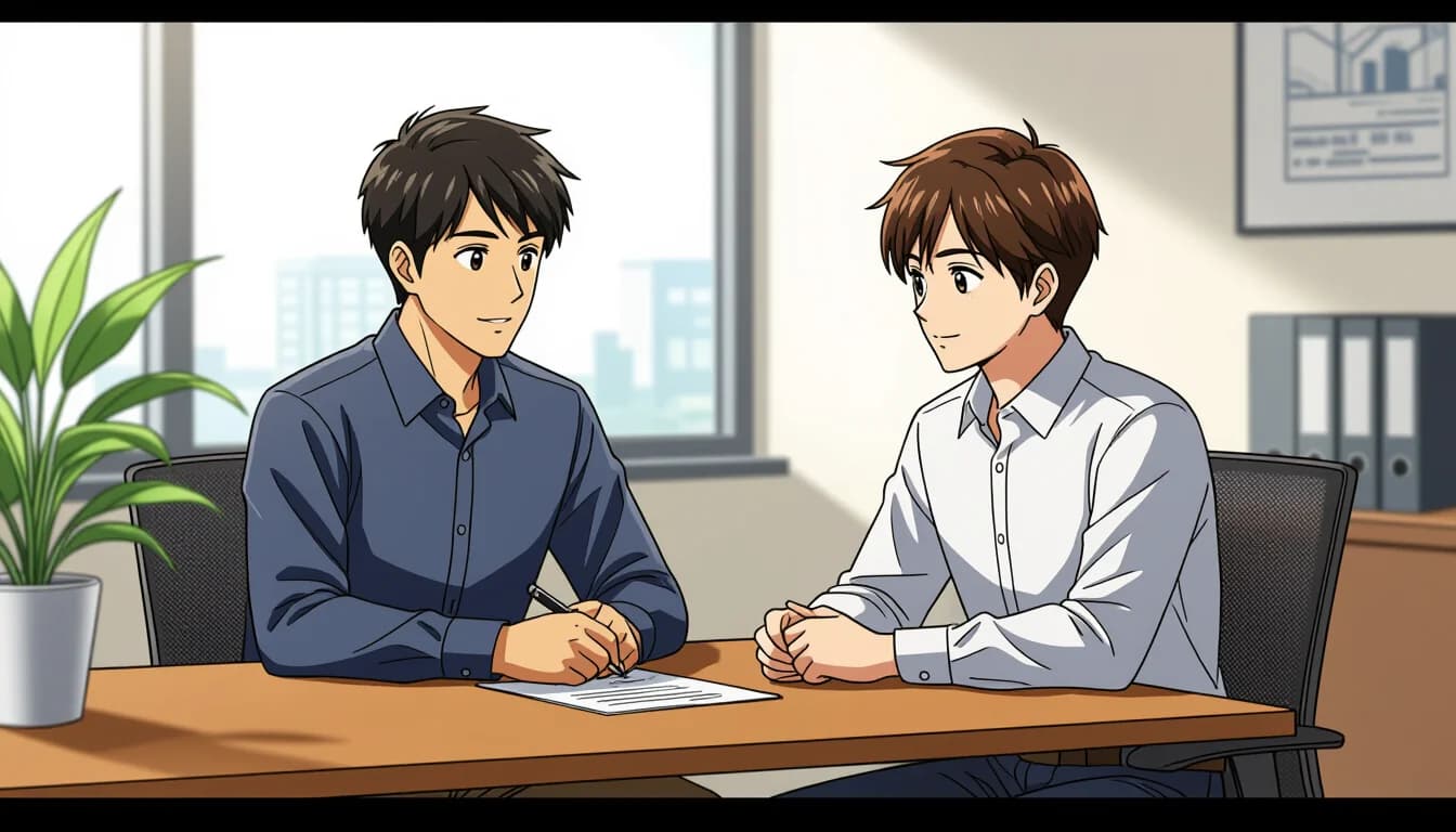 面談前の事前準備｜好印象を与えるための下準備 - illustration for 転職エージェントとの面談で好印象を与えるコツ