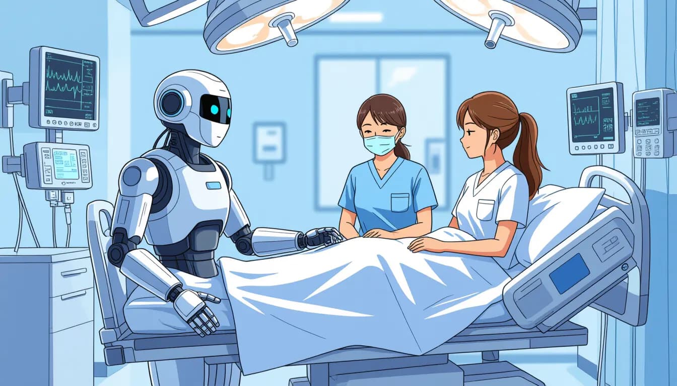 介護分野におけるAI活用の現状 - illustration for AI・人工知能が医療・介護業界に与える影響