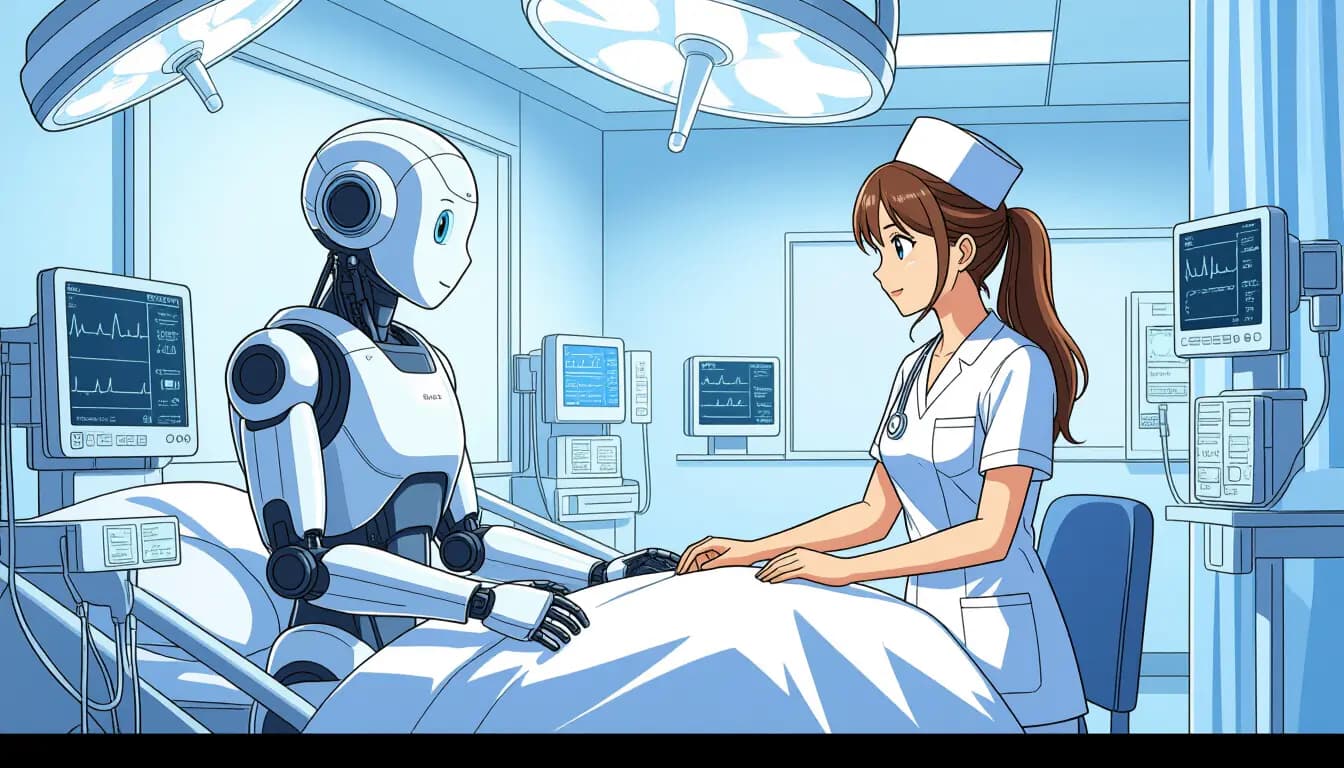 AI導入の課題と注意点 - illustration for AI・人工知能が医療・介護業界に与える影響