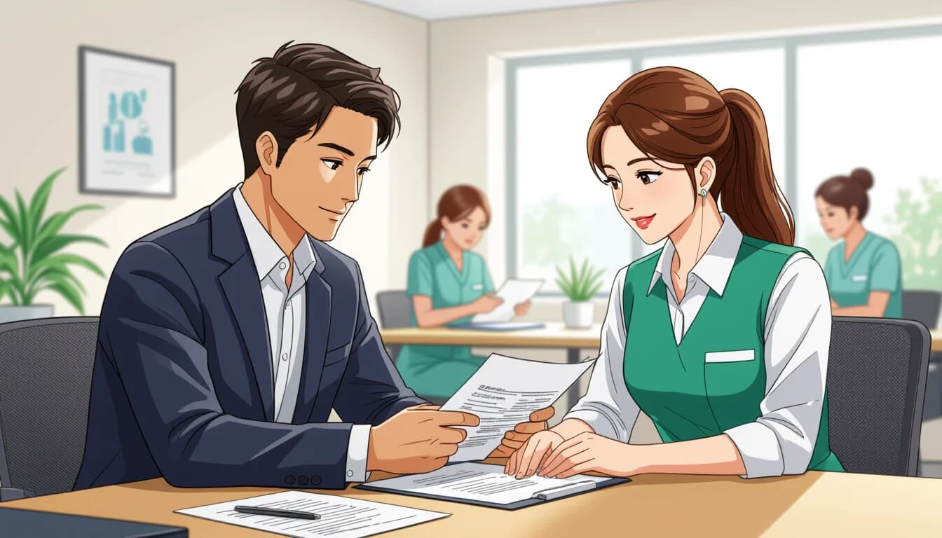 介護事業所開業の流れ・7つのステップ - illustration for 介護事業所の経営者・起業家としてのキャリア