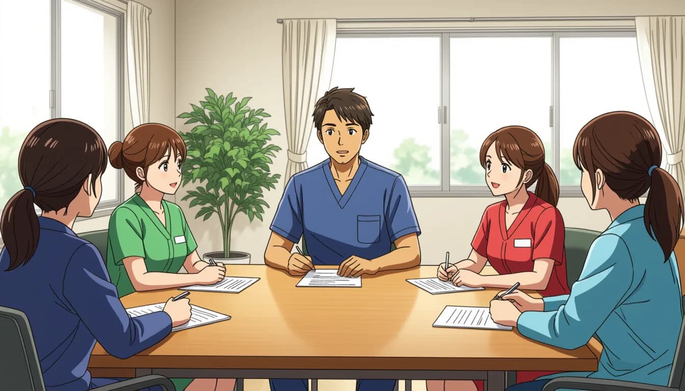 3. 定着率を高めるマネジメント手法 - illustration for 介護現場のマネジメントと人材育成の方法