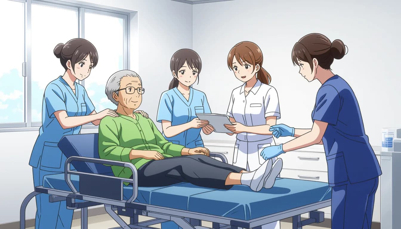 老健で働くメリット - illustration for 介護老人保健施設（老健）で働く特徴と転職