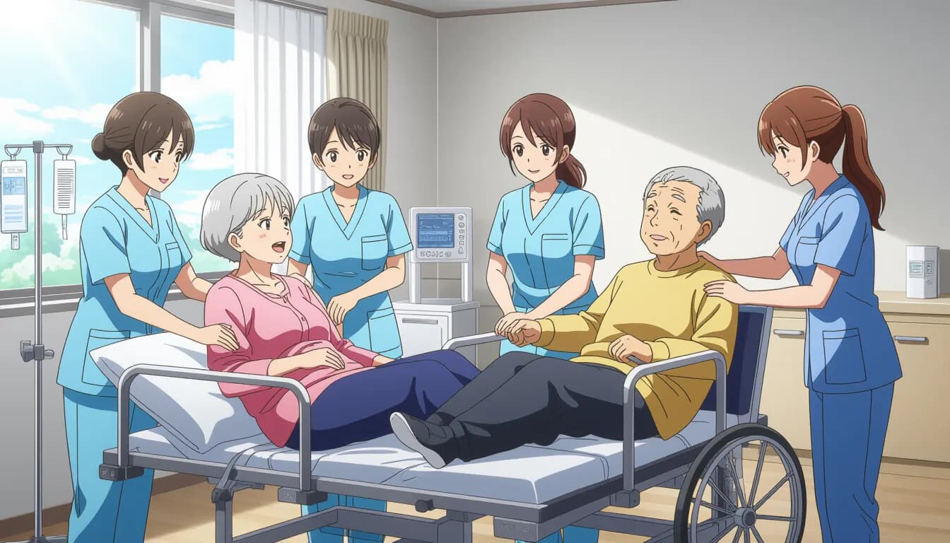 老健で働くデメリット・注意点 - illustration for 介護老人保健施設（老健）で働く特徴と転職