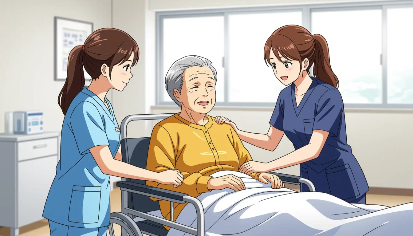 老健への転職を成功させる方法 - illustration for 介護老人保健施設（老健）で働く魅力と転職方法