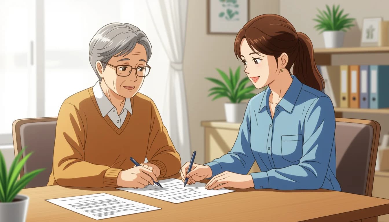 ケアマネジャーの転職市場の現状と動向 - illustration for ケアマネジャー（介護支援専門員）の転職完全ガイド