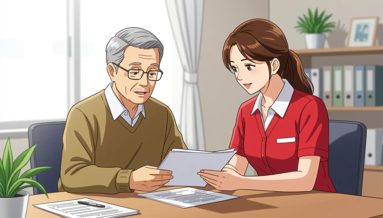 ケアマネジャーの転職を成功させる5つのポイント - illustration for ケアマネジャー（介護支援専門員）の転職完全ガイド