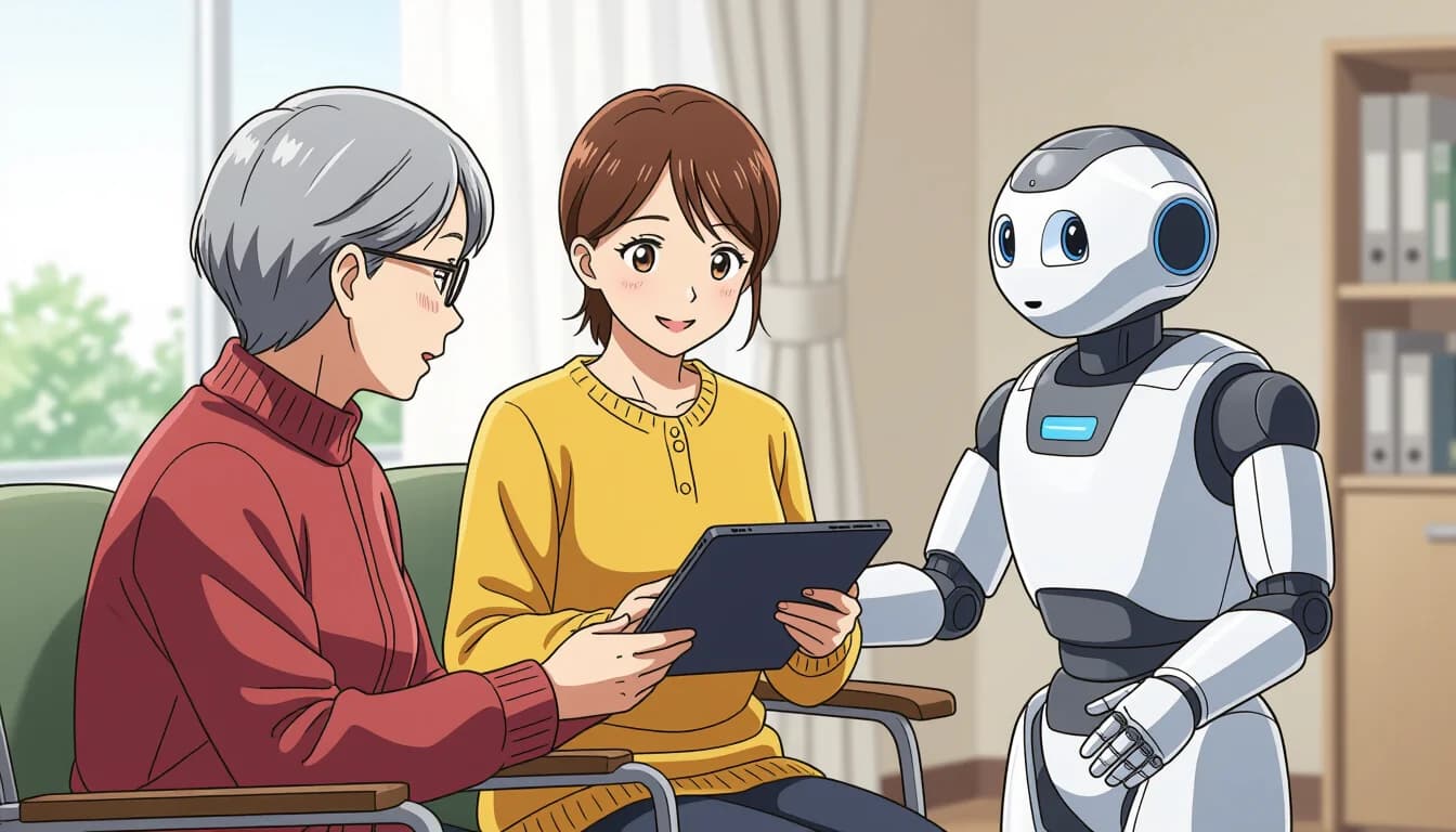 仕事内容と役割 - illustration for 介護テクノロジー導入支援コンサルタントのキャリア