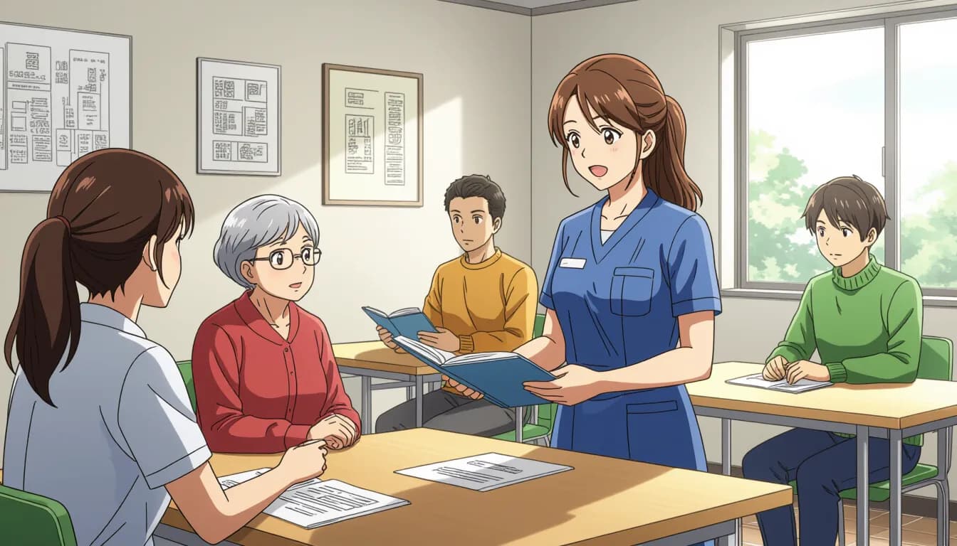 介護職員初任者研修の費用と安く抑える方法 - illustration for 介護職員初任者研修の取得方法と費用・期間