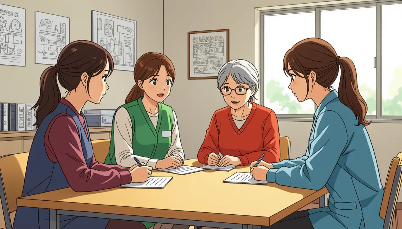 スクール選びのポイントと注意点 - illustration for 介護職員初任者研修の取得方法と費用・期間