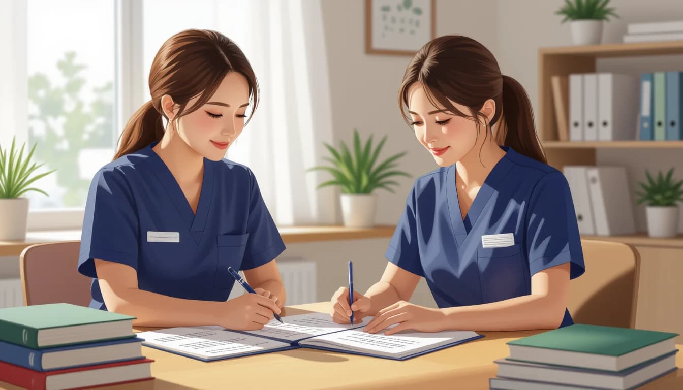 ハローワークの職業訓練（ハロートレーニング）を活用する - illustration for 介護職の無料で取れる資格と費用を抑える方法