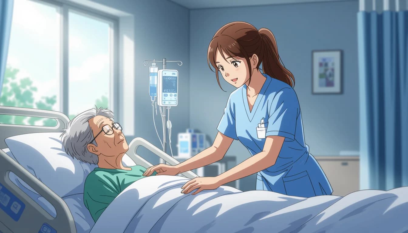 夜勤なしで働ける介護職の職場一覧 - illustration for 介護職の夜勤の実態と夜勤なし求人の探し方