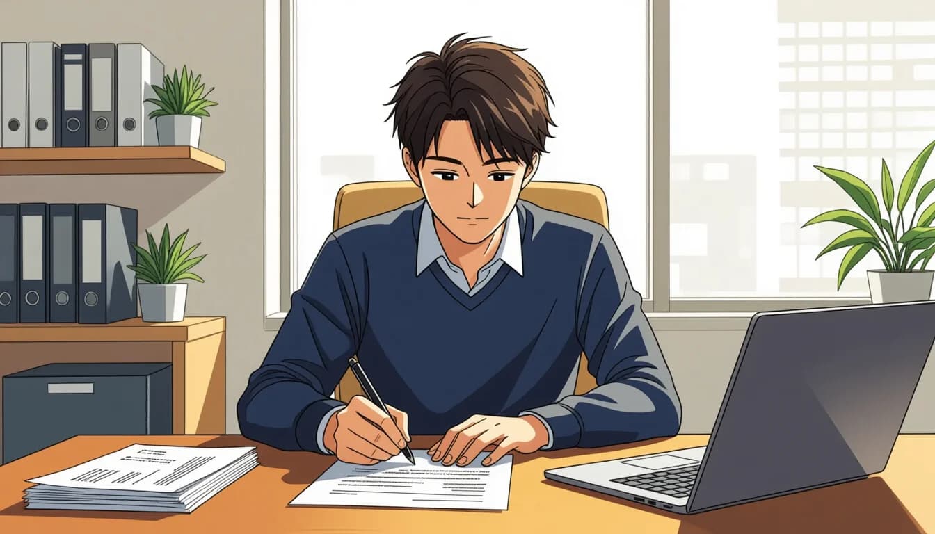 【空白期間別】履歴書の書き方と注意点 - illustration for ブランクがある場合の履歴書・面接対策