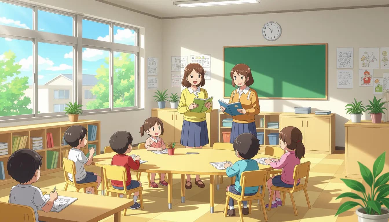 認定こども園で働くメリット - illustration for 認定こども園への転職ガイドと保育園との違い