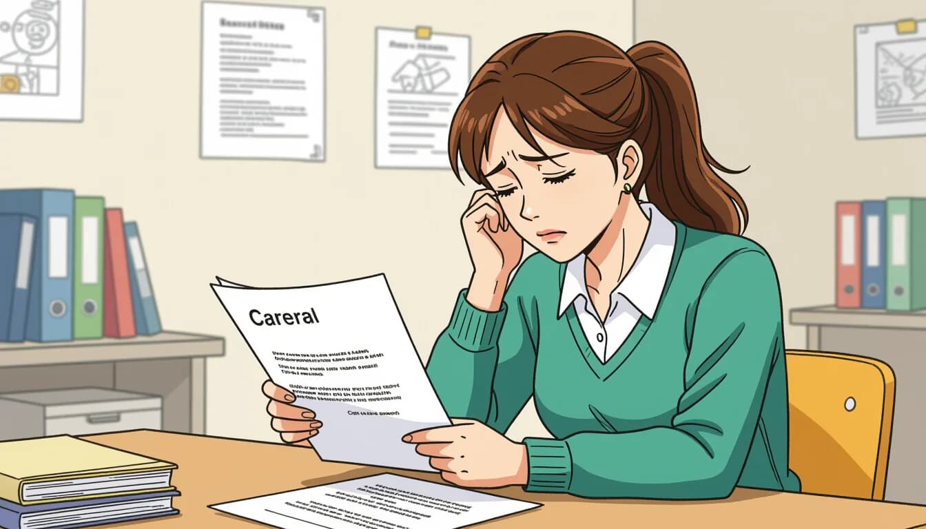 1位：職場の人間関係の悩み（33.5%） - illustration for 保育士が転職を考える理由ランキングと対処法