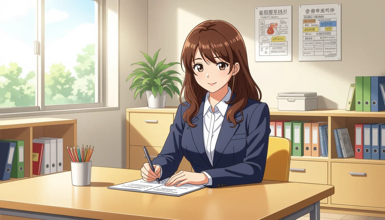 主任保育士になるためのステップ - illustration for 保育士の主任・園長へのキャリアアップガイド