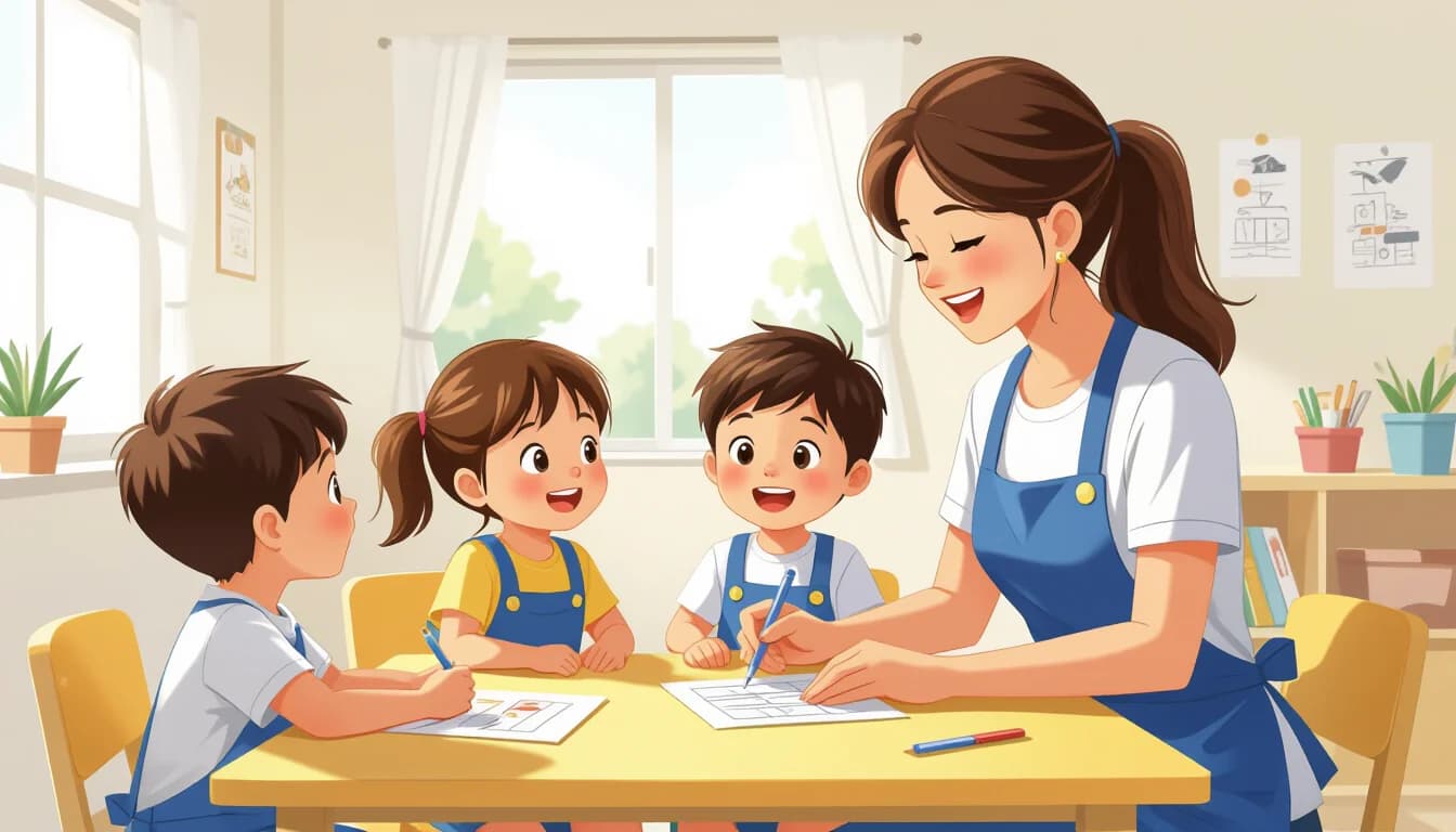 保育士が給料を上げる5つの方法 - illustration for 保育士の年収・給料相場と待遇改善の最新情報