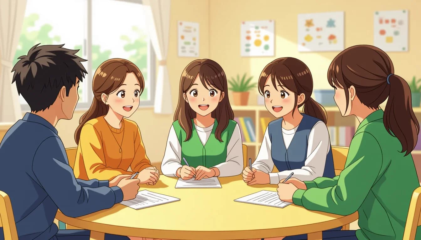 人間関係が良い保育園の特徴 - illustration for 保育士の人間関係の悩みと良い職場の見分け方