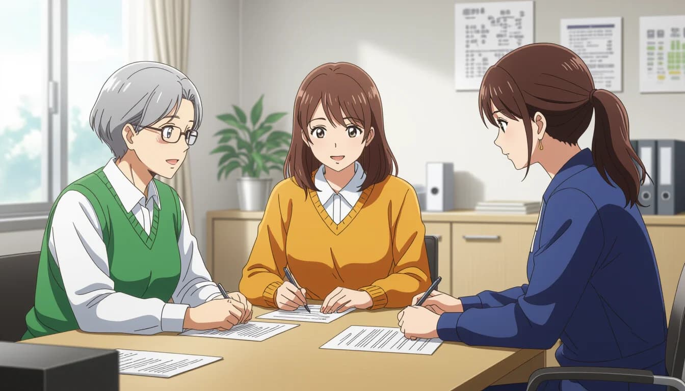 地域包括支援センターへの転職を成功させるポイント - illustration for 地域包括支援センターで働く職種と仕事内容