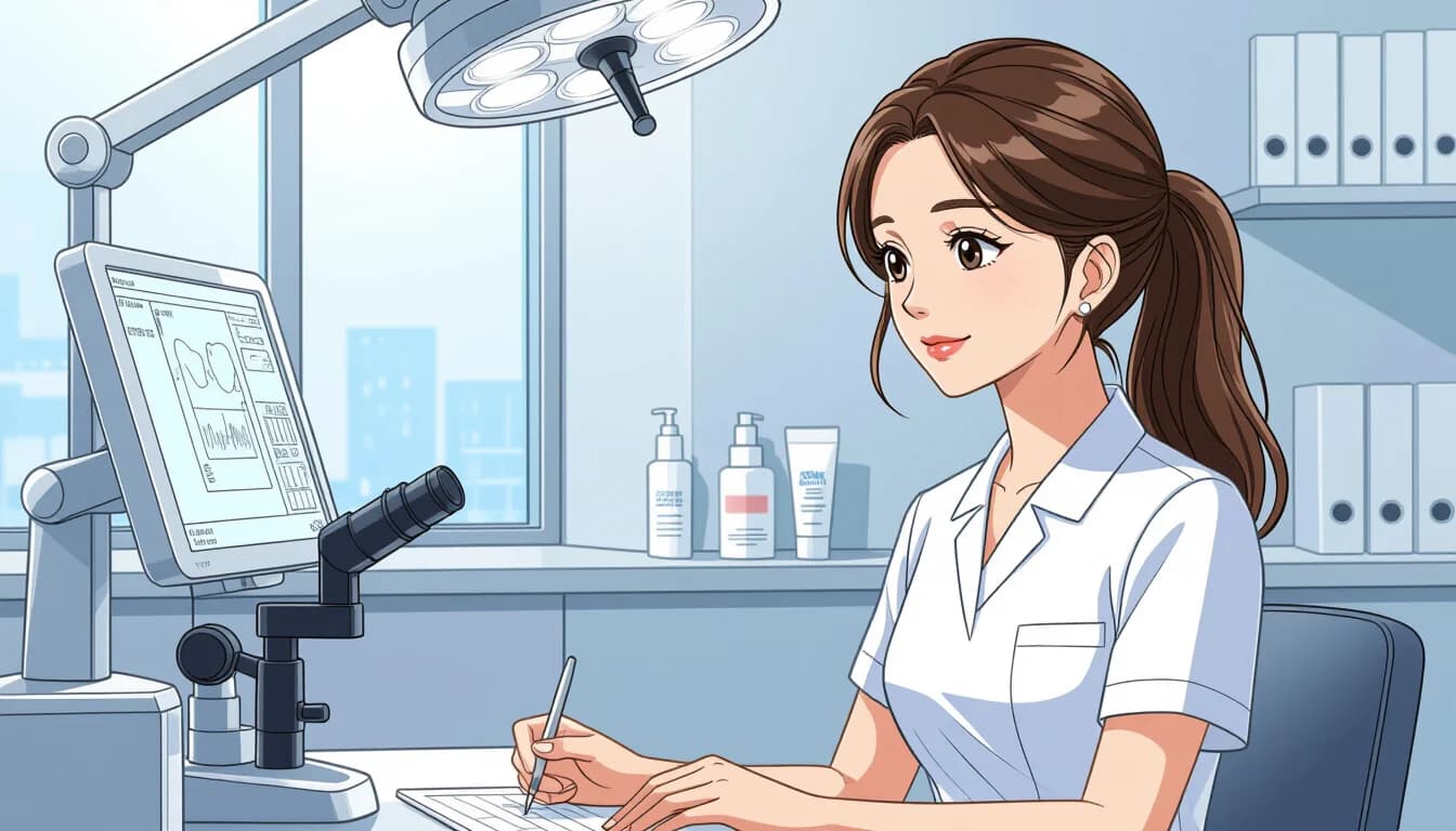 美容クリニックへの転職方法・手順 - illustration for 美容クリニックの看護師に転職する方法と必要スキル