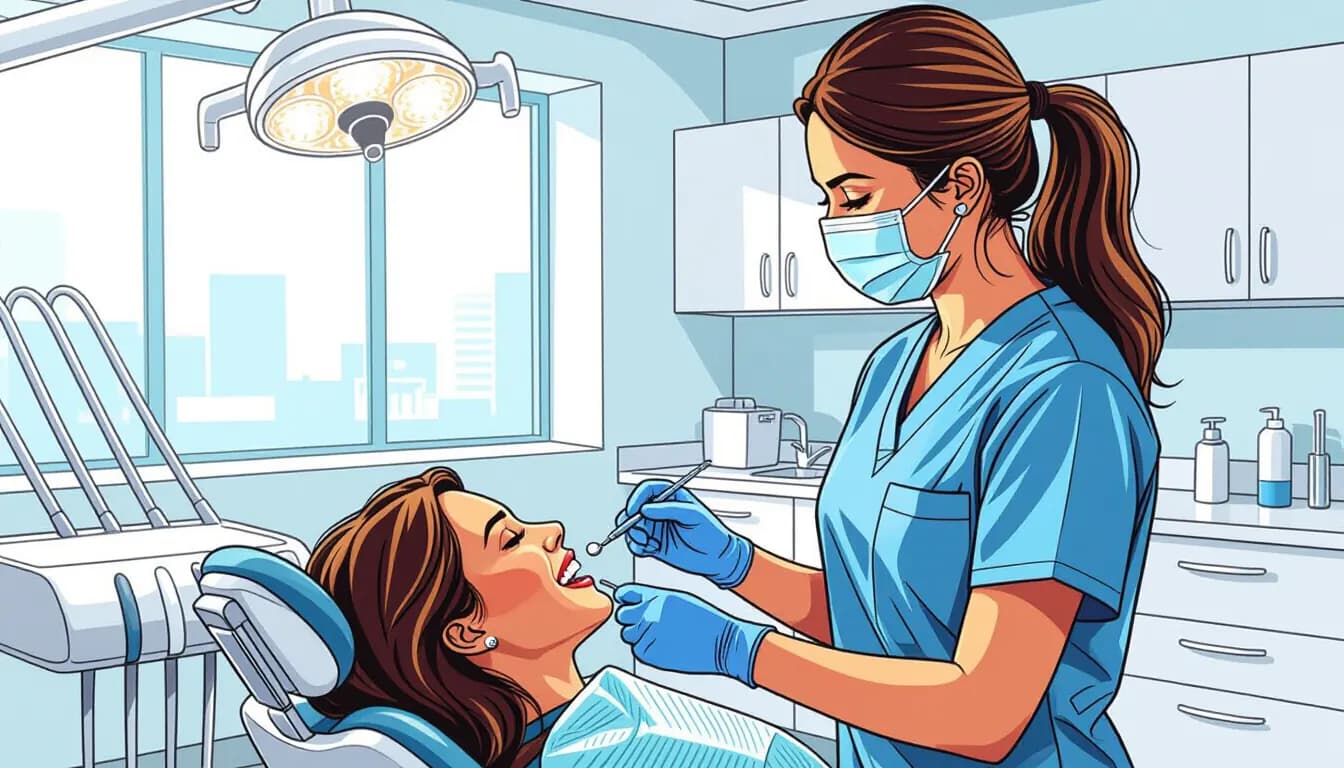 給与・年収面でのメリット - illustration for 歯科衛生士の大規模医療法人への転職メリット