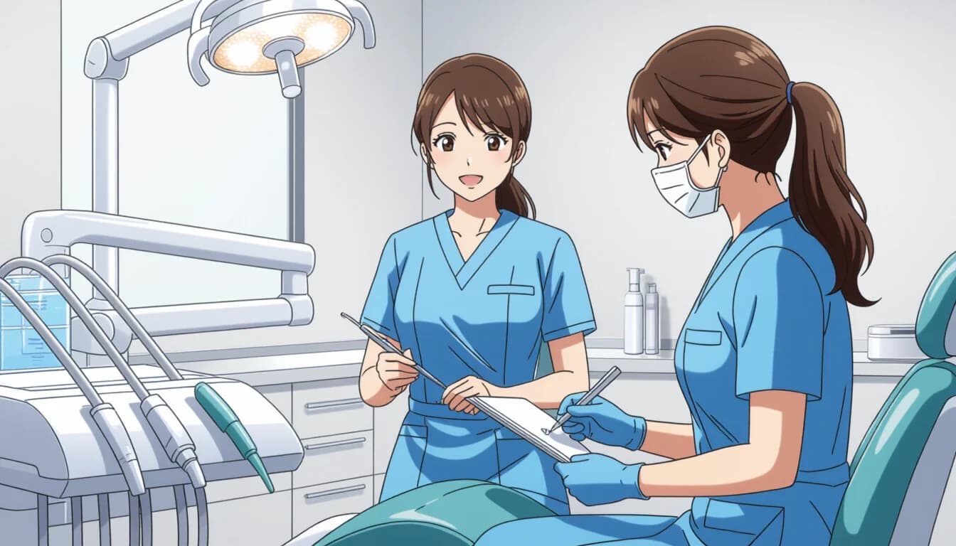 ブランク後の復職先の選び方・職場環境のポイント - illustration for 歯科衛生士のブランクからの復職方法と研修