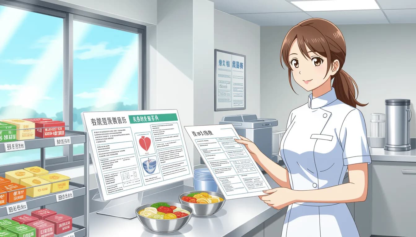 管理栄養士のパート・派遣求人の現状 - illustration for 管理栄養士のパート・派遣の働き方と求人事情