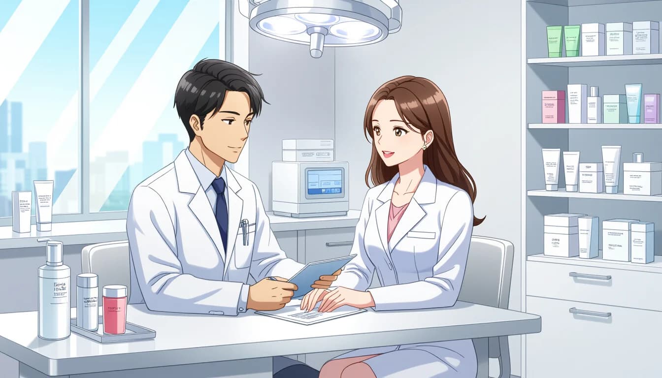 後悔しない転職先の選び方 - illustration for 医師の美容医療・自由診療分野への転職