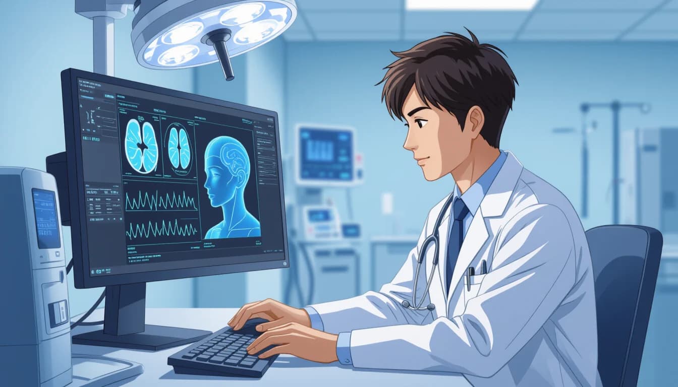 AI医療時代の具体的なキャリア戦略 - illustration for 医師の将来性とAI医療時代のキャリア戦略