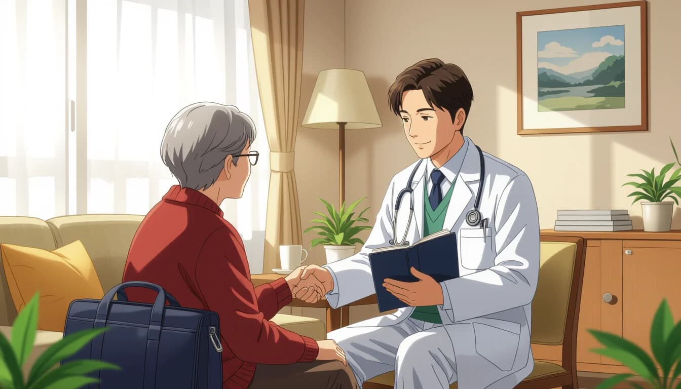 在宅医療転職のメリットとデメリット - illustration for 医師の在宅医療・訪問診療への転職ガイド