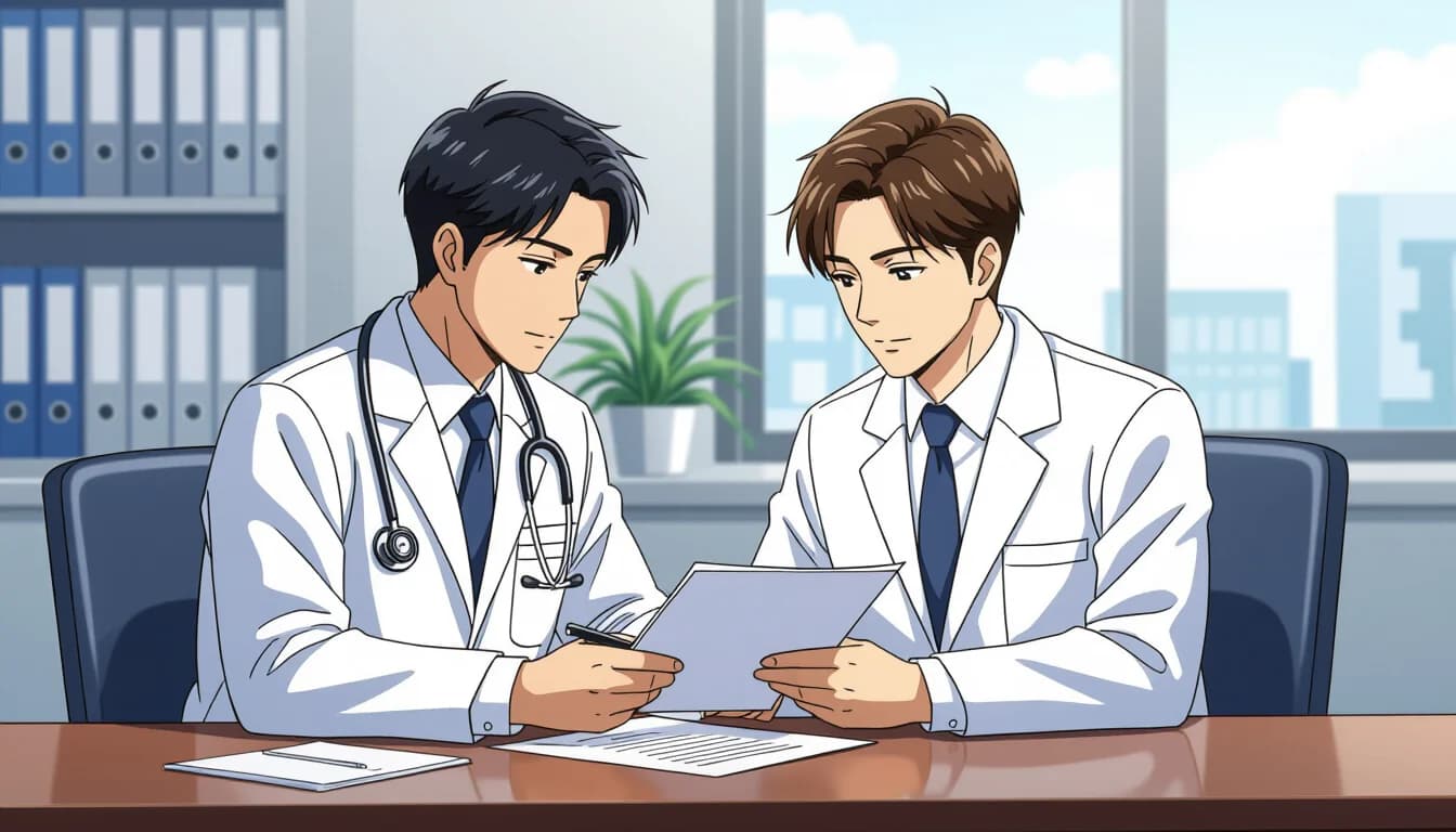 退局後のキャリアパスと注意点 - illustration for 医師の医局を辞める方法と円満退局のコツ