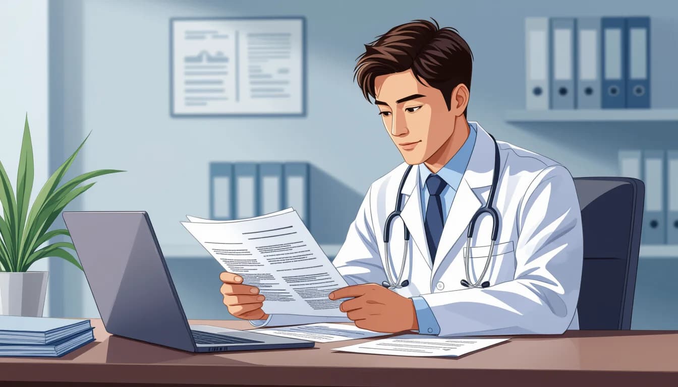 医師の転職を成功させる7つのポイント - illustration for 医師の転職・キャリアチェンジ完全ガイド