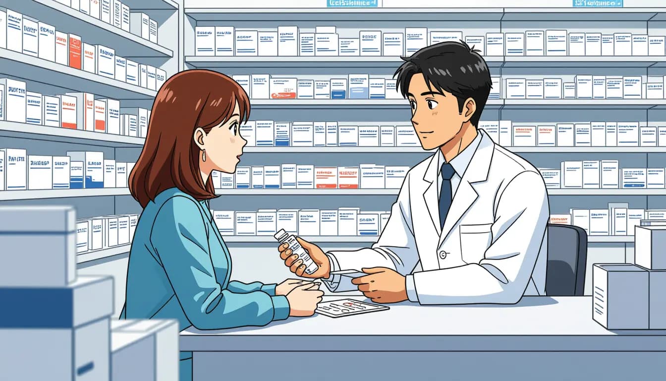 かかりつけ薬剤師の具体的な業務内容 - illustration for 薬剤師のかかりつけ薬剤師制度とキャリア活用