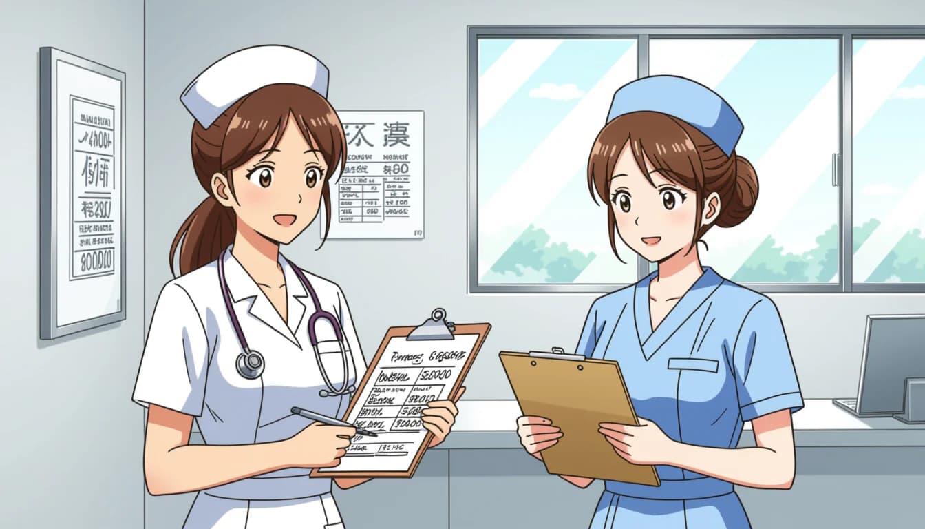 自分に合った雇用形態の選び方 - illustration for 正社員・パート・派遣の給料比較【医療・介護職】