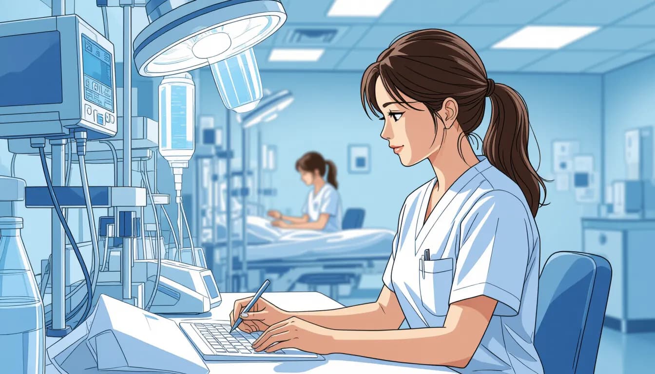 総合病院への転職を成功させる5つのコツ - illustration for 総合病院で働くメリット・デメリットと転職のコツ