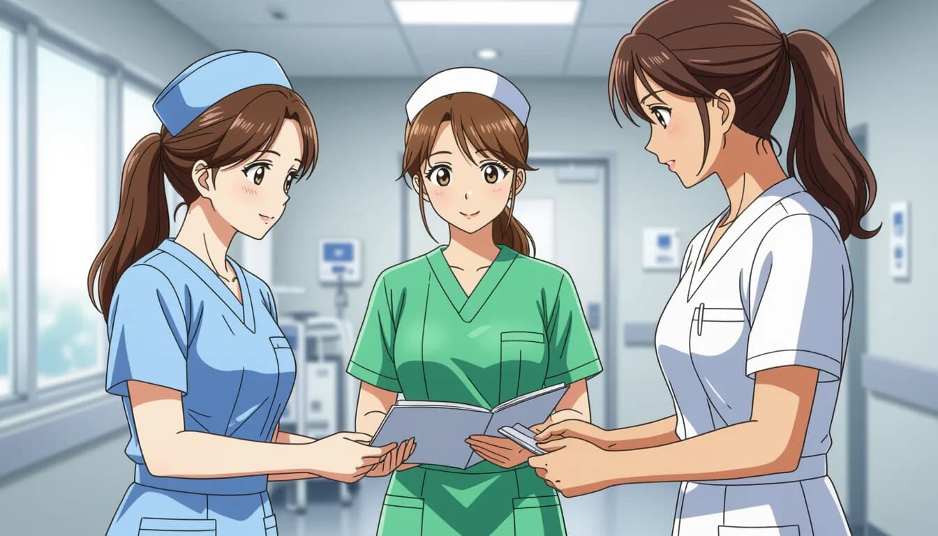 施設別・給与・勤務体制の比較表 - illustration for 医療・介護・福祉の施設別・勤務先別の働き方ガイド