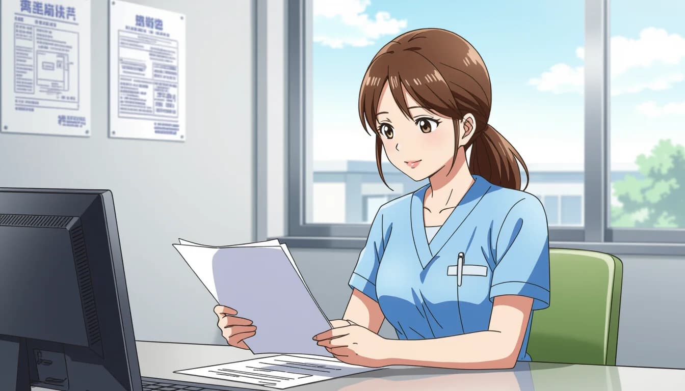 よく聞かれる質問④：自己分析・人柄に関する質問 - illustration for 医療・介護職の面接でよく聞かれる質問30選