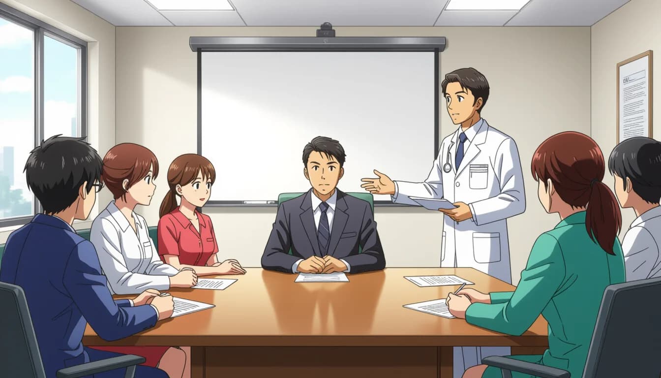 リーダーシップ研修の選び方｜5つのポイント - illustration for 医療・介護のリーダーシップ研修とスキルアップ