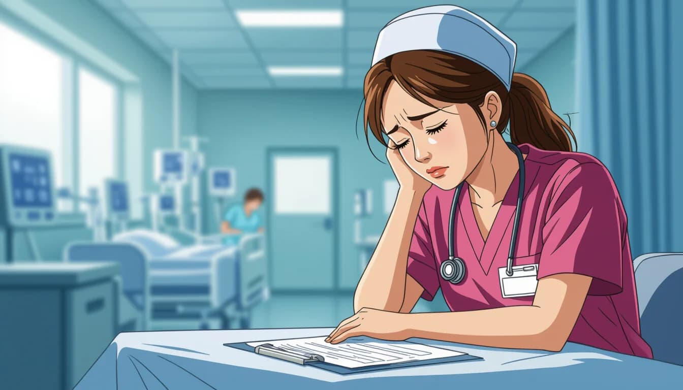 未払い残業代（サービス残業）の対処法 - illustration for 医療・介護職の残業時間の実態と残業代の計算方法