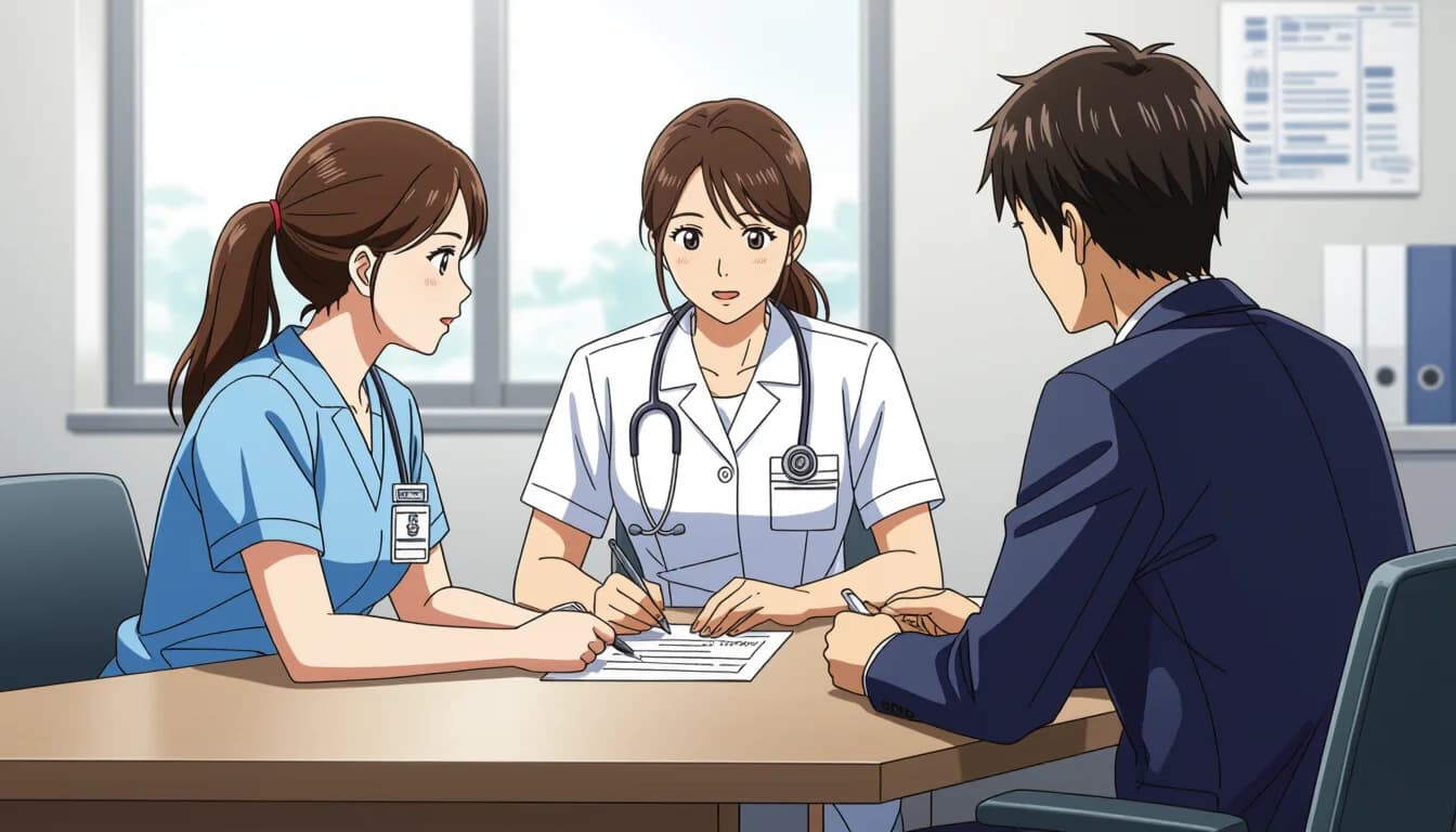 給料交渉を成功させる5つのコツ - illustration for 医療・介護職の給料交渉のコツと成功事例