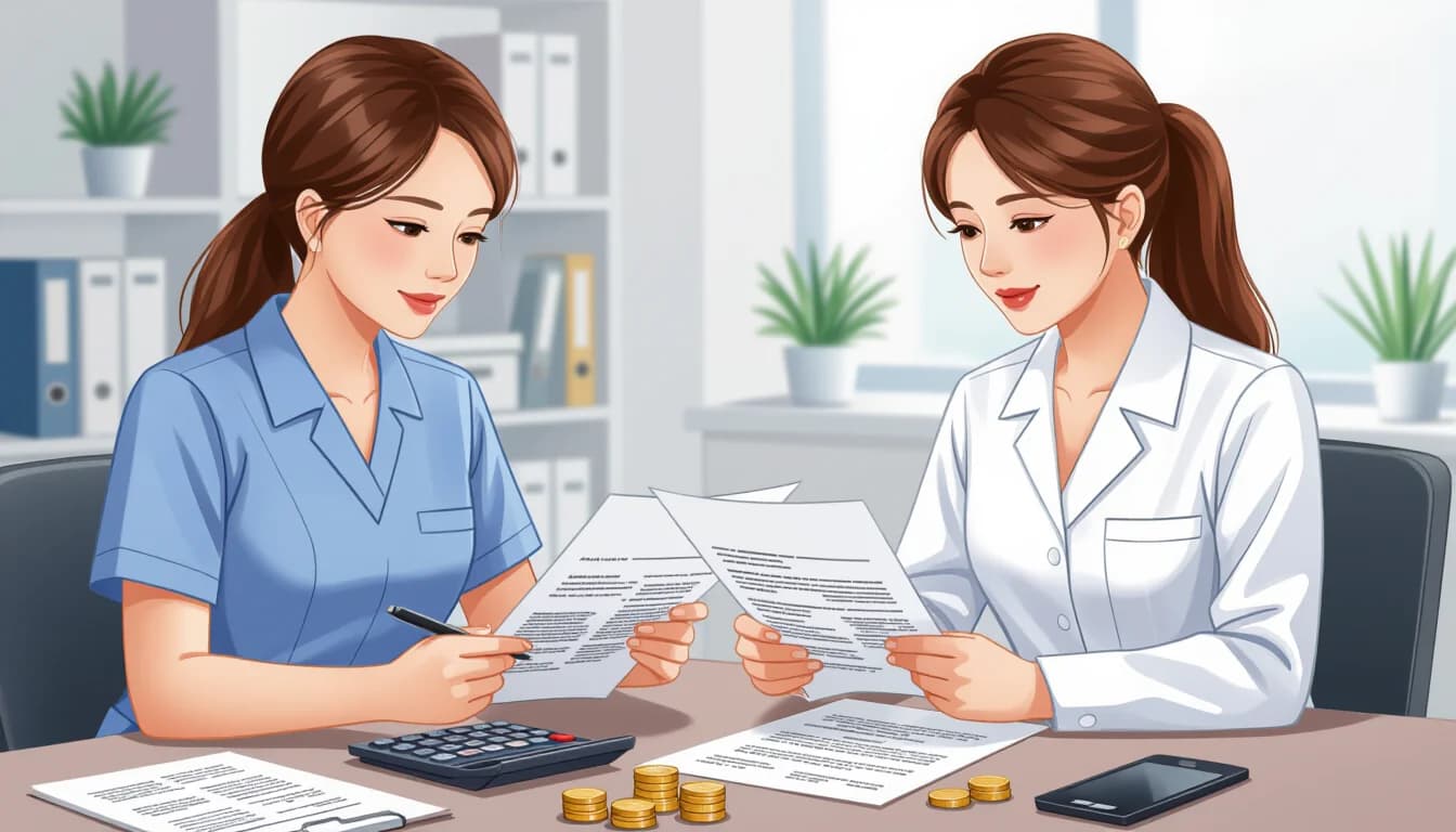 医療・介護系起業に必要な資金の目安 - illustration for 医療・介護系の起業に必要な資金と調達方法