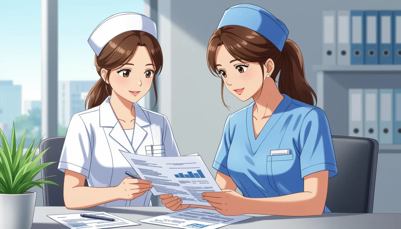 医療・介護職が資産形成を成功させるためのロードマップ - illustration for 医療・介護職のiDeCo・NISA活用ガイド【資産形成】