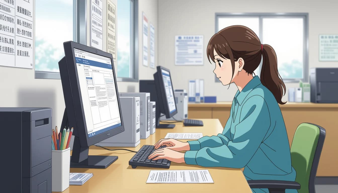 医療・介護職種別の求人の探し方 - illustration for ハローワークで医療・介護の求人を探すコツ