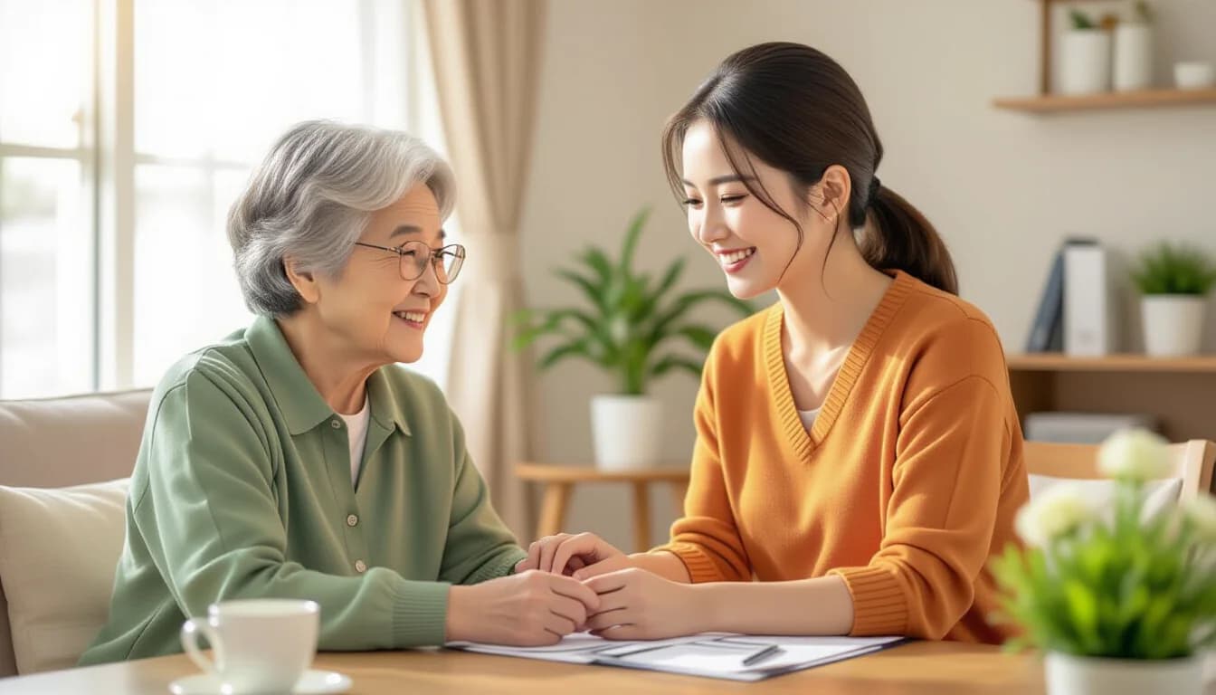 正社員・パート・登録ヘルパー｜働き方の違いと特徴 - illustration for 訪問介護事業所で働くヘルパーの仕事と収入