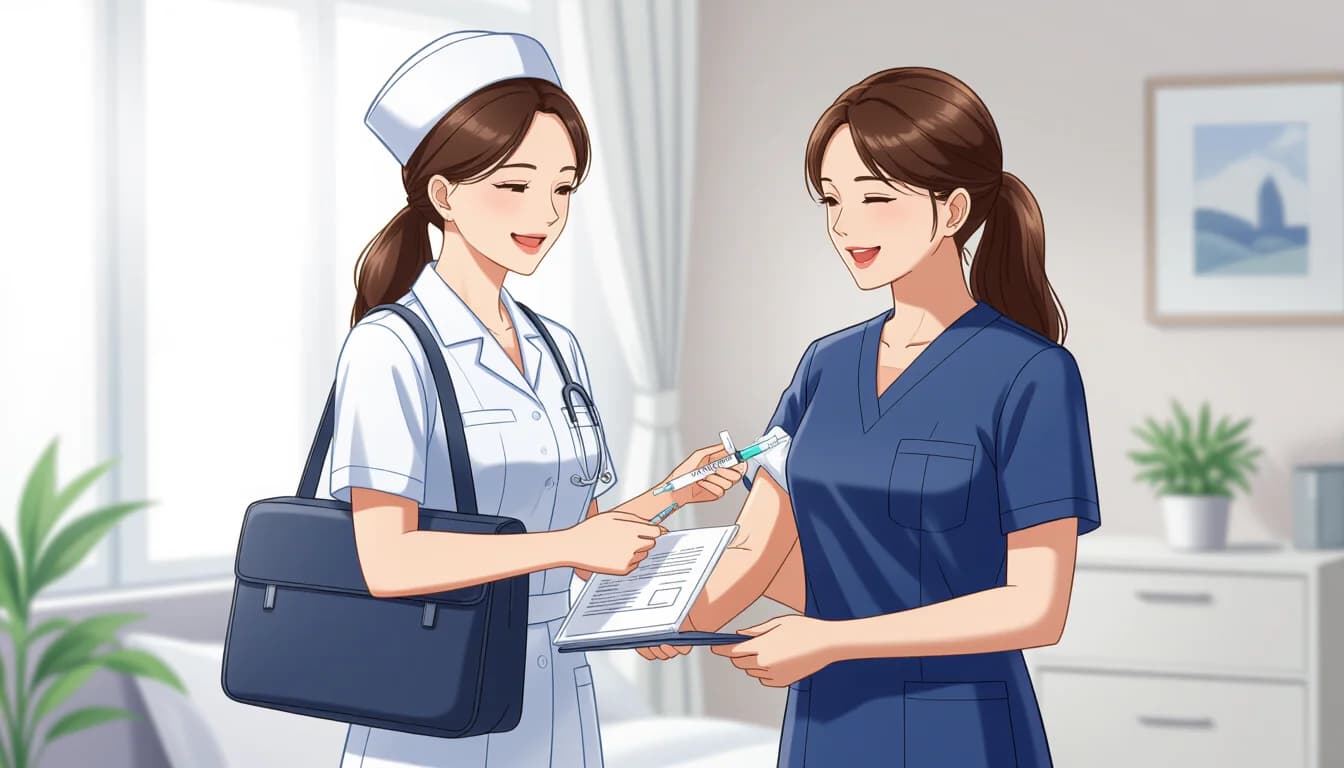 訪問看護ステーションの具体的な仕事内容 - illustration for 訪問看護ステーションで働く仕事内容と収入