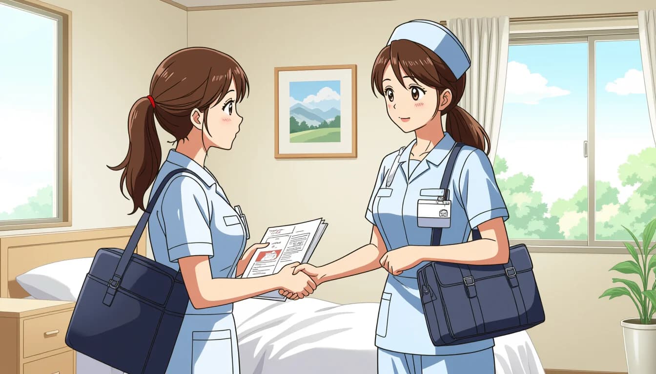 訪問看護ステーションの収入・給料の実態 - illustration for 訪問看護ステーションで働く仕事内容と収入