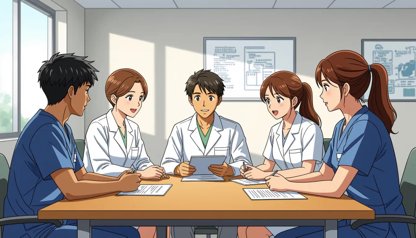 多職種連携コーディネーターに必要なスキルと資格 - illustration for 多職種連携のコーディネーターとしてのキャリア