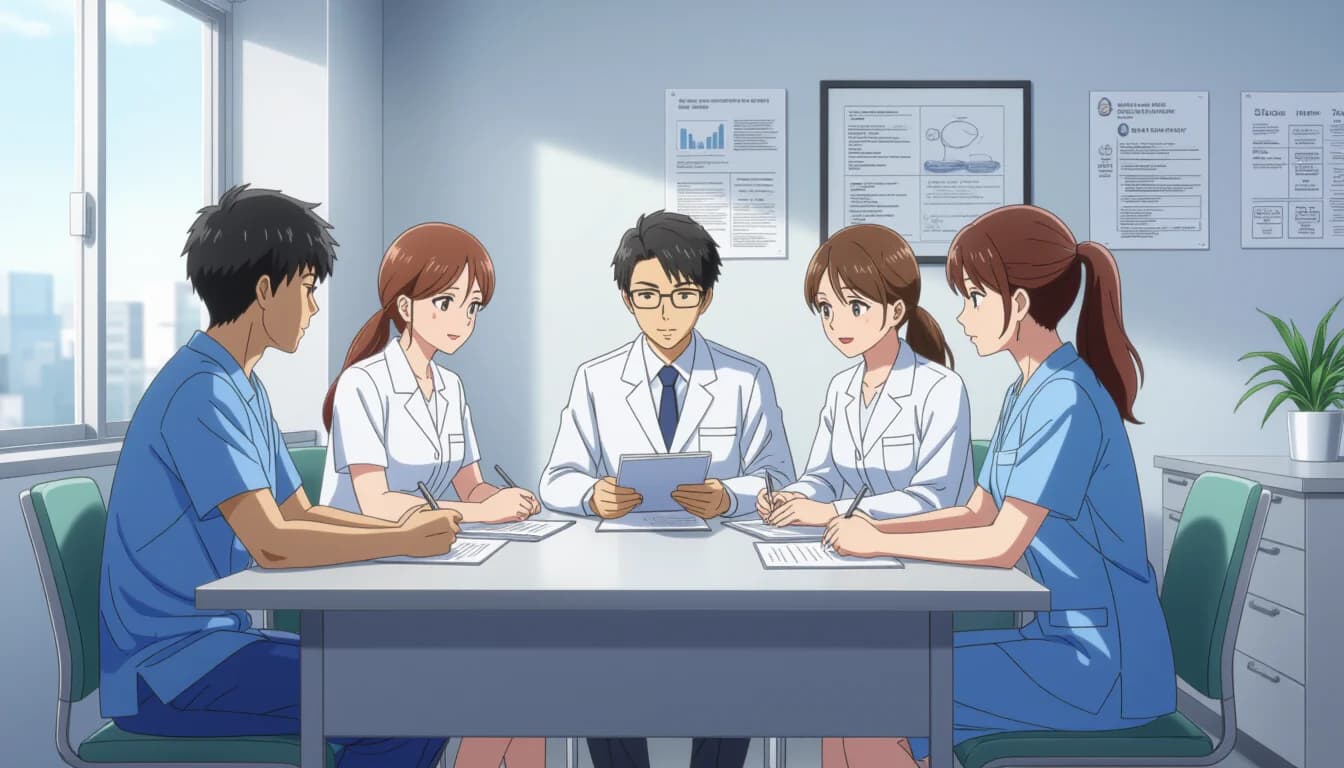 多職種連携コーディネーターのキャリアパス - illustration for 多職種連携のコーディネーターとしてのキャリア