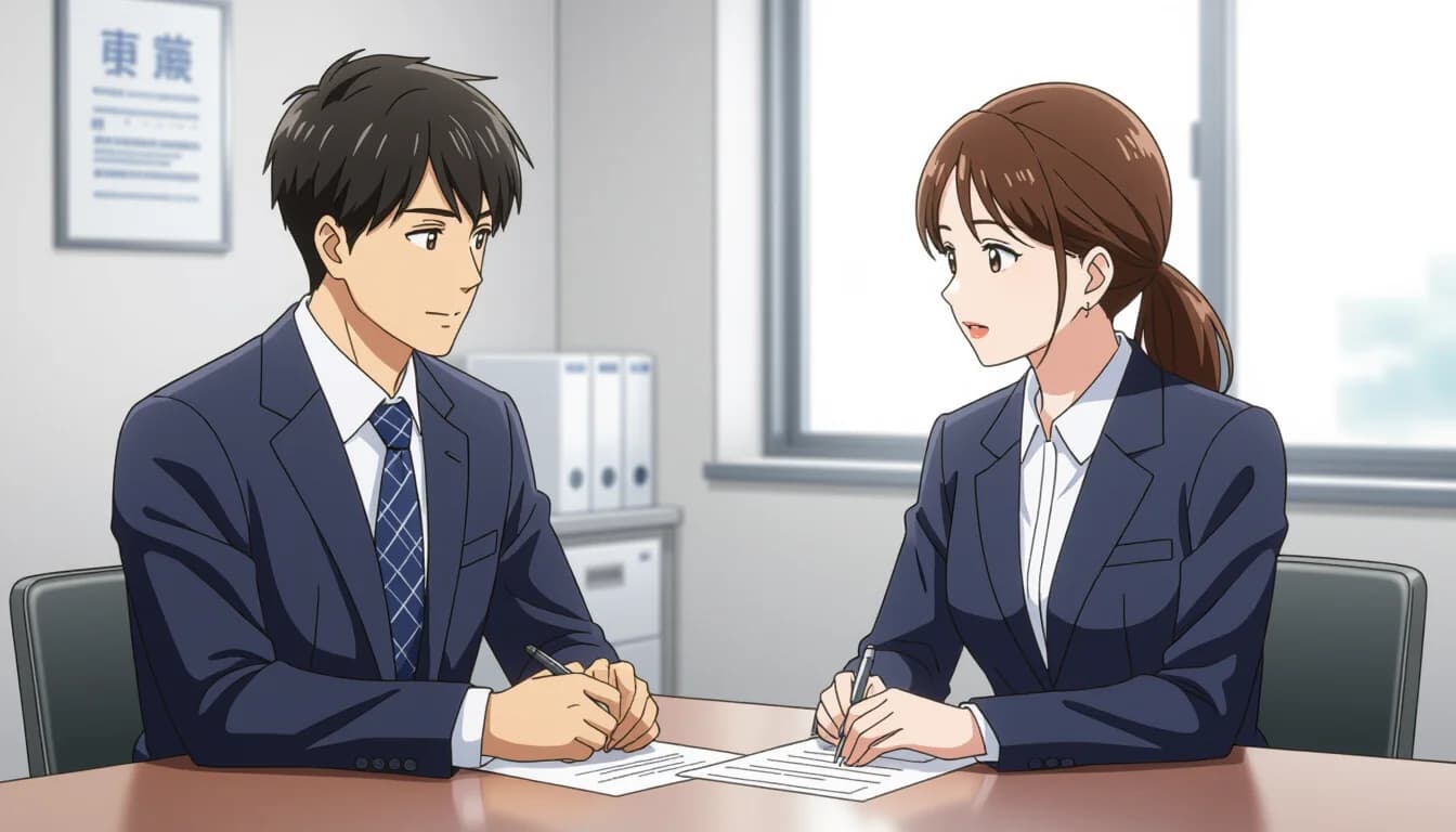 職種別：面接の服装ポイント - illustration for 面接の服装・身だしなみマナー【医療・介護業界】